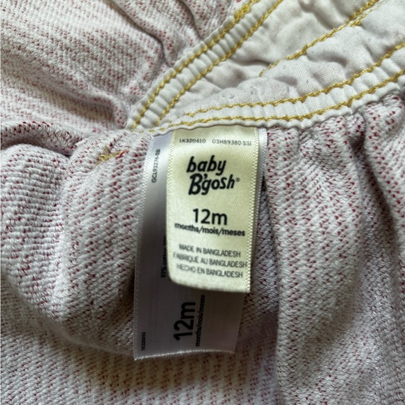 baby B’gosh Red & White Striped Overall Dress - Picture 5 of 6